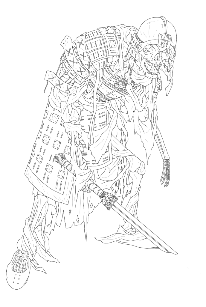 Skeleton Warrior by Peter Frain